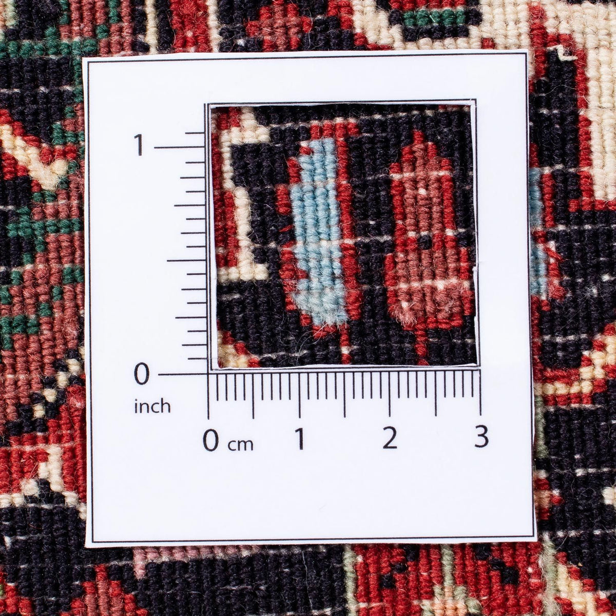 Persisk tæppe - Bijar - 307 x 248 cm - lysrød