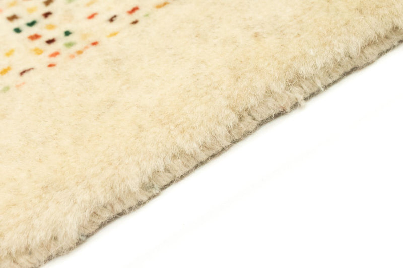 Gabbeh Tæppe - Loribaft Persisk - 242 x 158 cm - beige