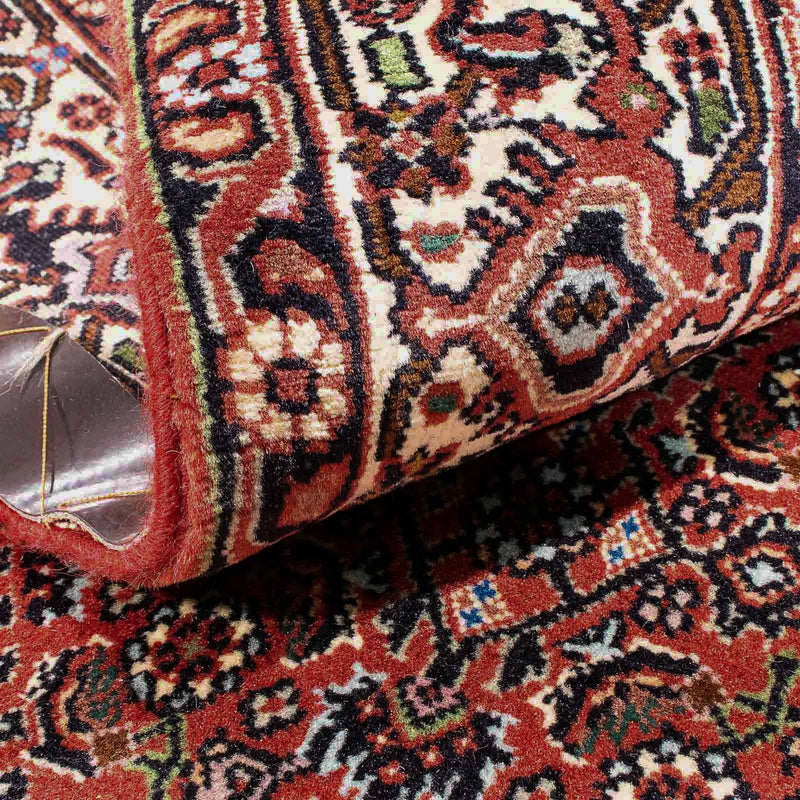 Persisk tæppe - Bijar - 178 x 110 cm - lysrød