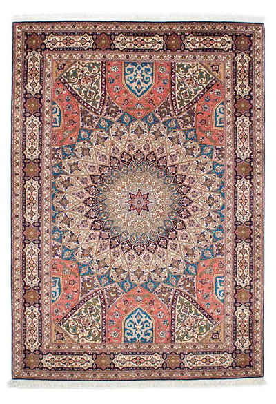 Tabriz - 50 Raj Tæppe 168x242cm - Persisk tæppe