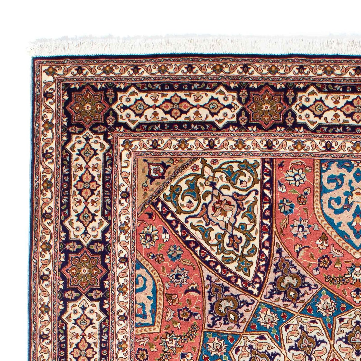 Persisk tæppe - Tabriz - Royal - 242 x 168 cm - flerfarvet