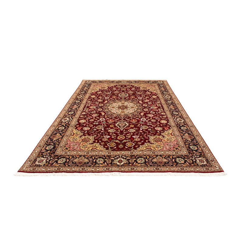 Persisk tæppe - Tabriz - Royal - 310 x 202 cm - mørkerød