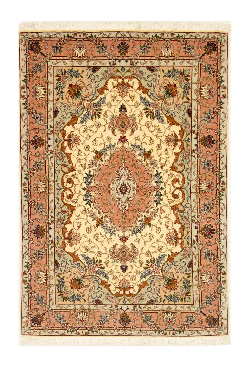 Persisk tæppe - Tabriz - Royal - 152 x 100 cm - beige