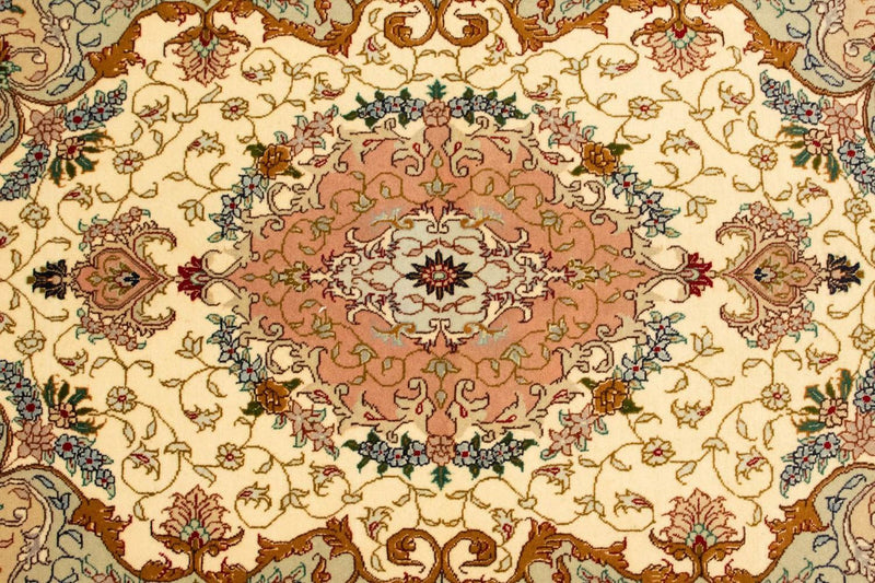 Persisk tæppe - Tabriz - Royal - 152 x 100 cm - beige