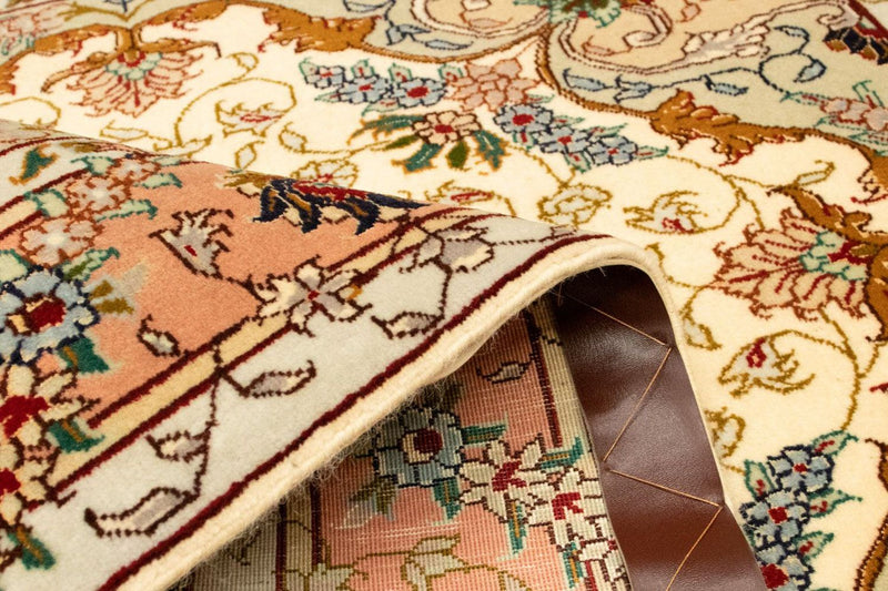 Persisk tæppe - Tabriz - Royal - 152 x 100 cm - beige