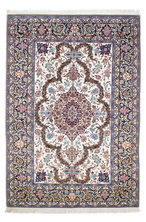 Persisk tæppe - Isfahan - Premium - 233 x 160 cm - beige
