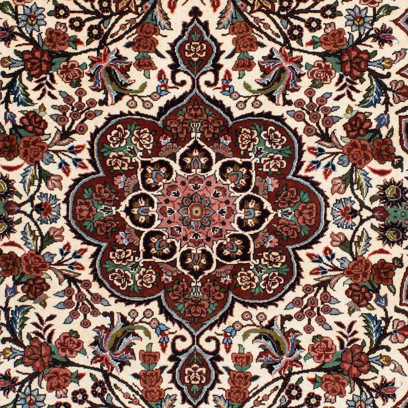 Persisk tæppe - Bijar - 208 x 137 cm - beige