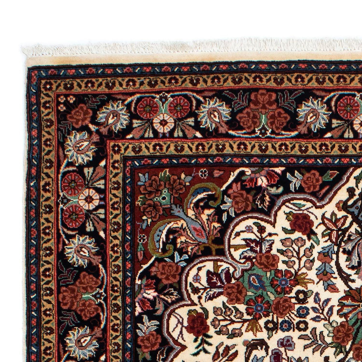 Persisk tæppe - Bijar - 208 x 137 cm - beige