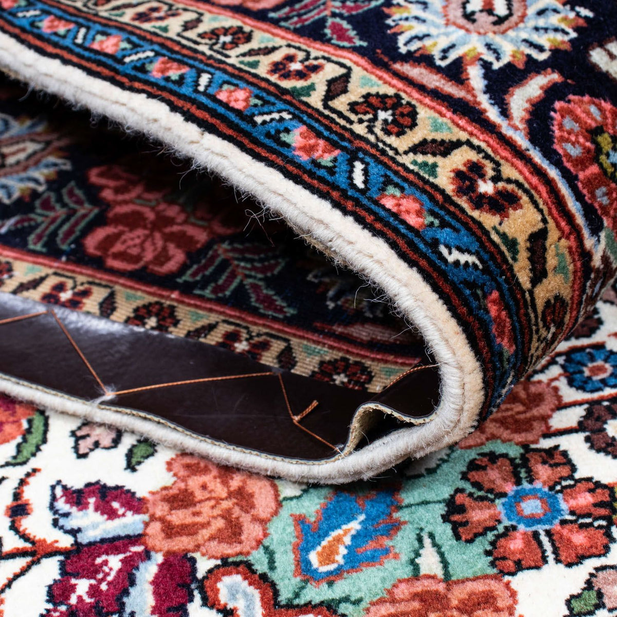 Persisk tæppe - Bijar - 208 x 137 cm - beige