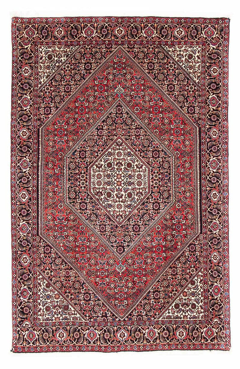Persisk tæppe - Bijar - 170 x 110 cm - rød