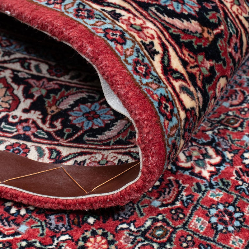 Persisk tæppe - Bijar - 207 x 132 cm - rød