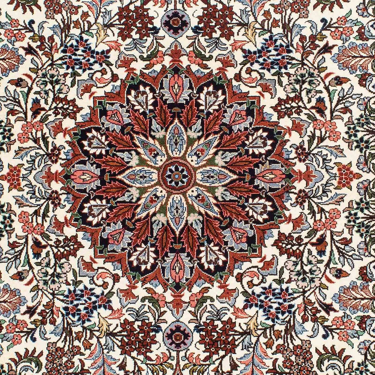 Persisk tæppe - Bijar - 213 x 140 cm - beige