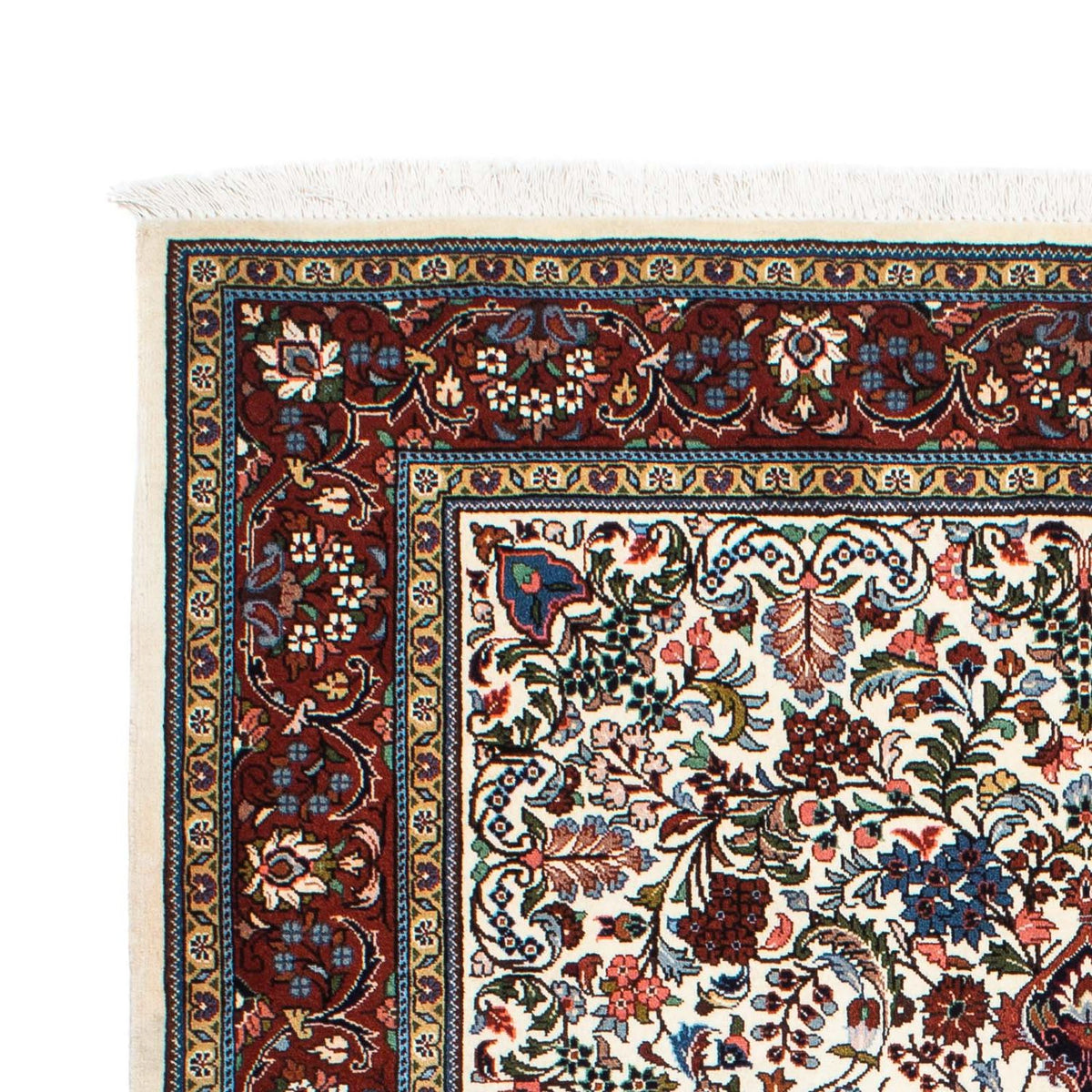 Persisk tæppe - Bijar - 213 x 140 cm - beige