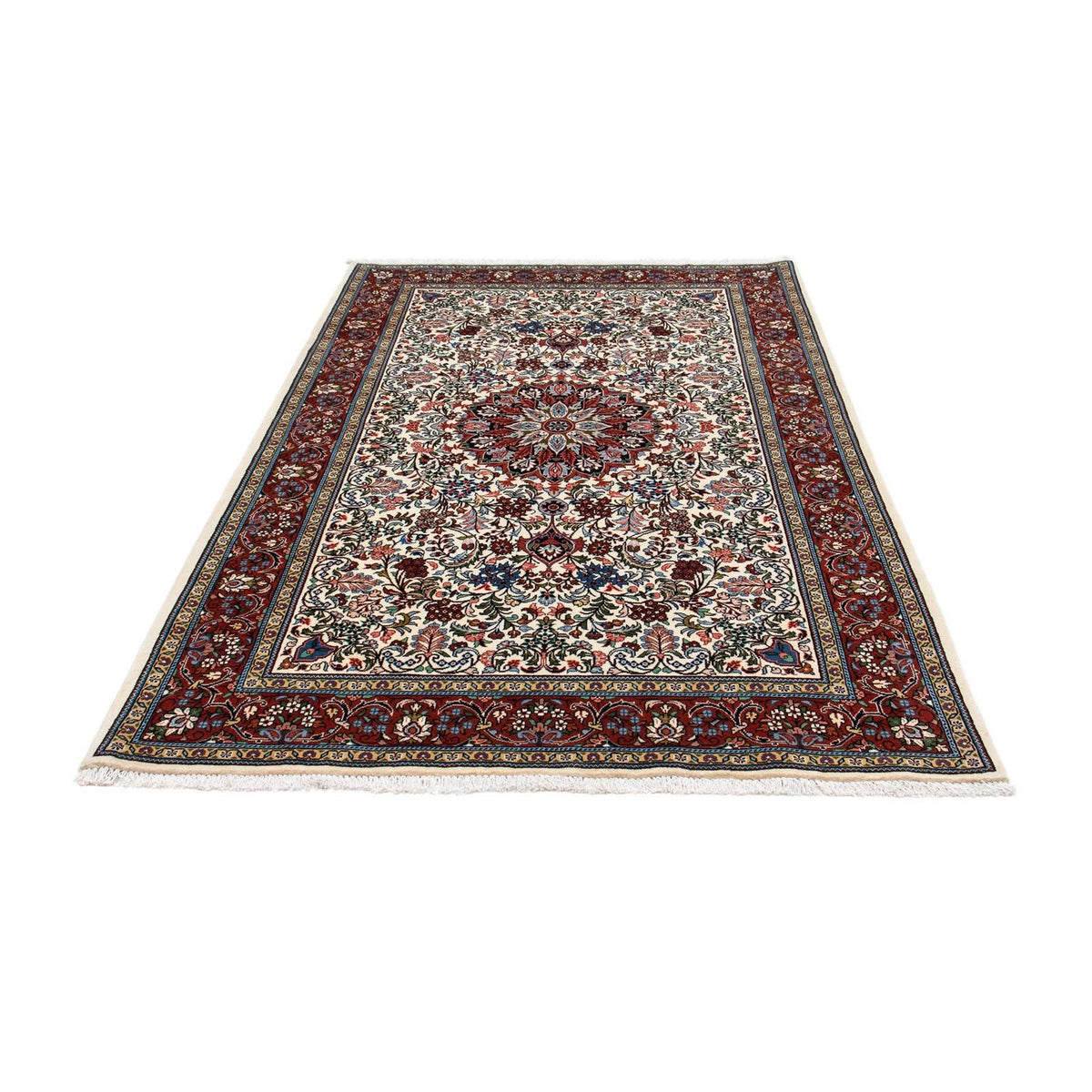 Persisk tæppe - Bijar - 213 x 140 cm - beige
