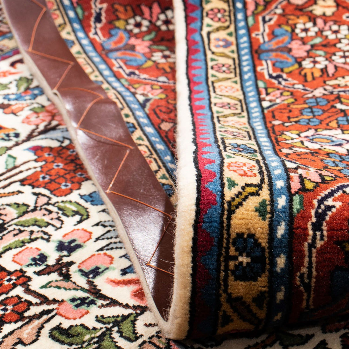 Persisk tæppe - Bijar - 220 x 139 cm - beige