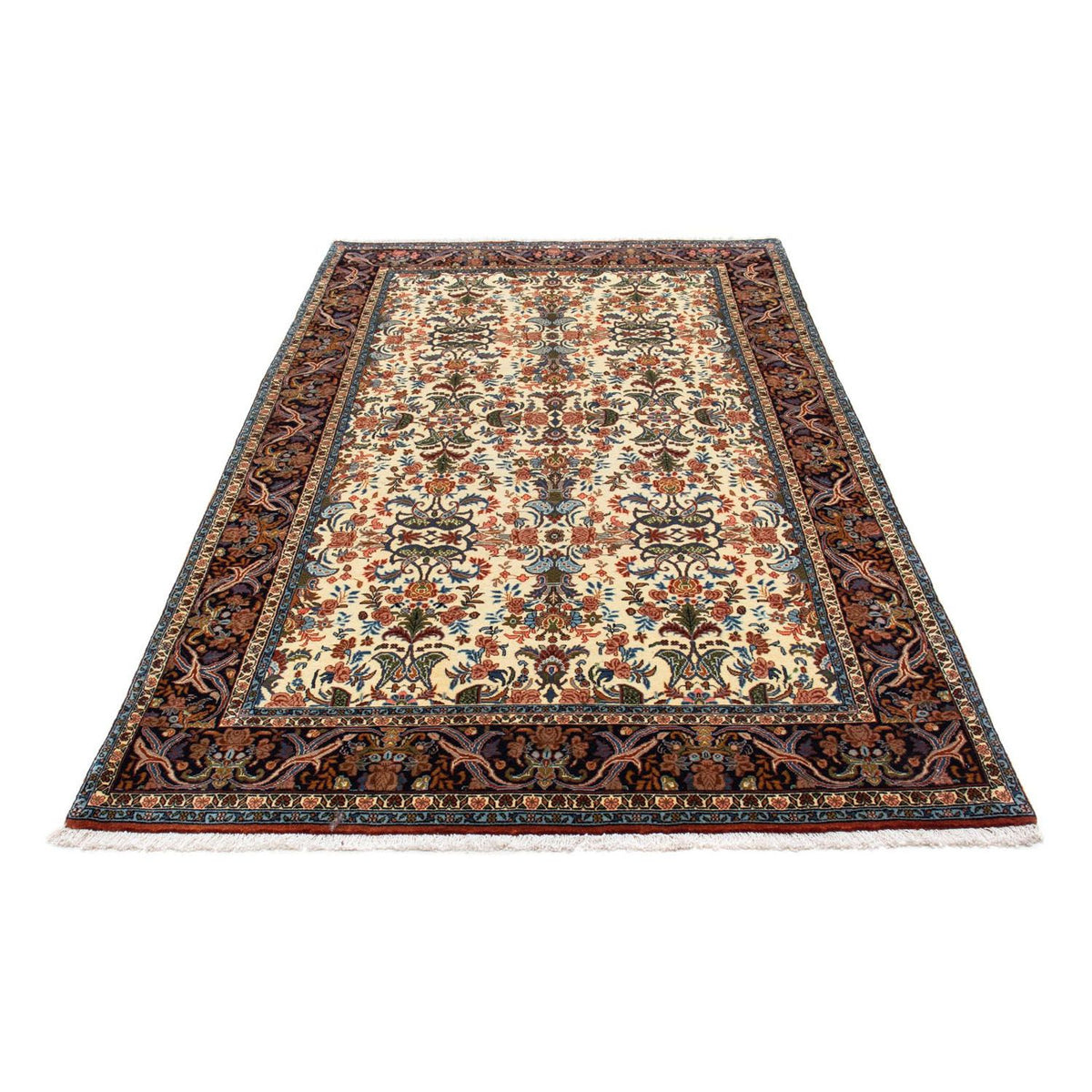 Persisk tæppe - Bijar - 243 x 135 cm - beige