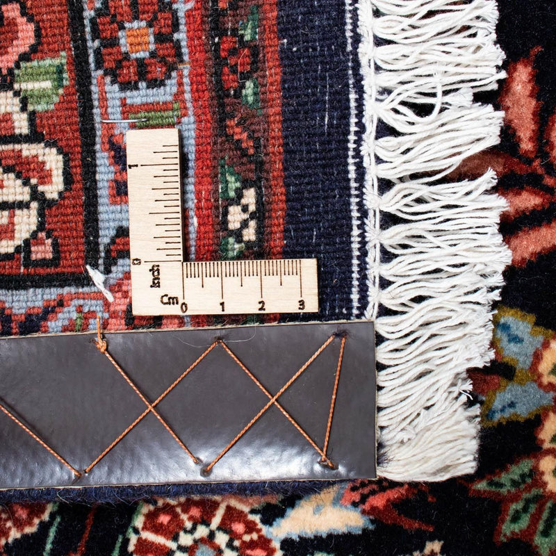 Persisk tæppe - Bijar - 210 x 133 cm - mørkeblå