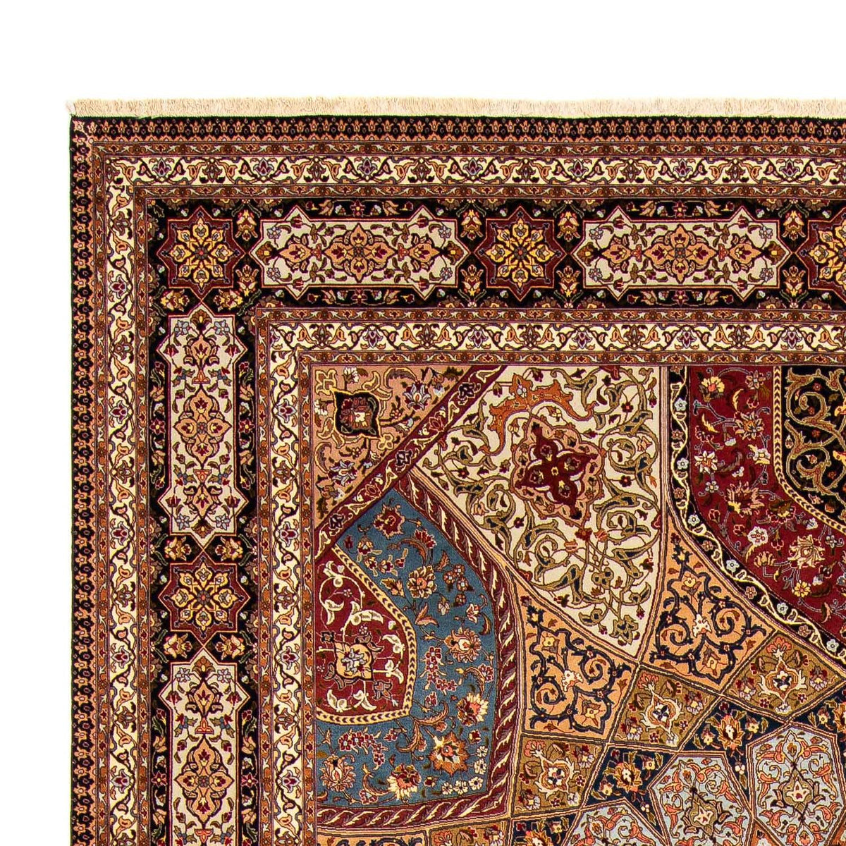 Persisk tæppe - Tabriz - Royal - 396 x 300 cm - flerfarvet