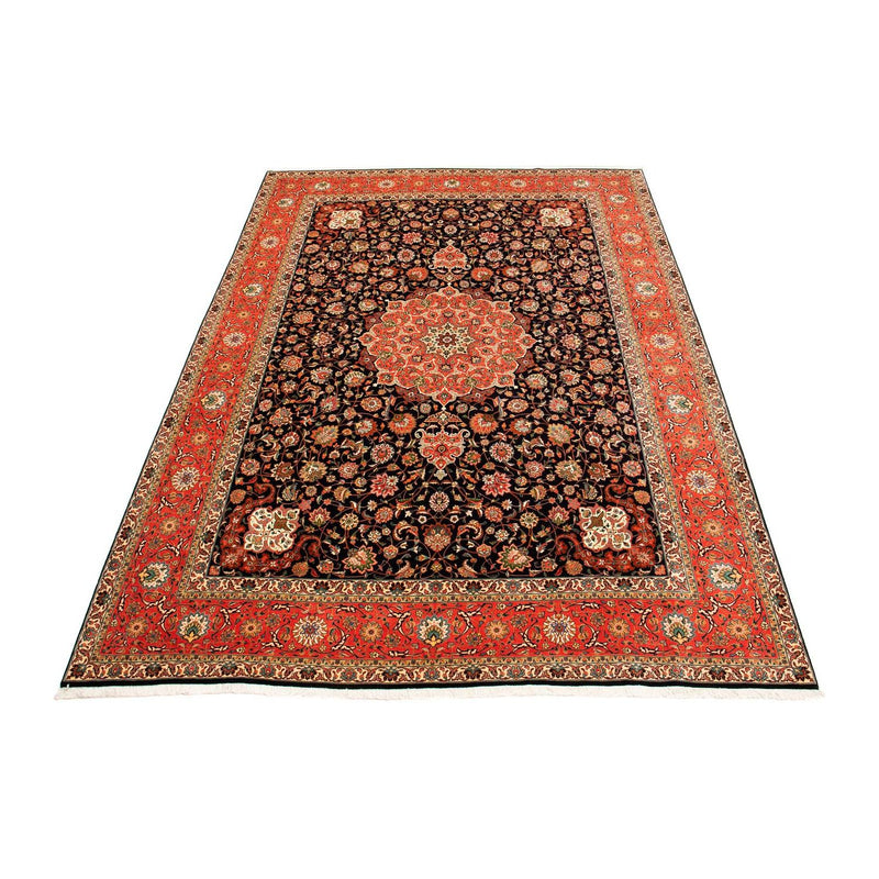 Persisk tæppe - Tabriz - Royal - 407 x 297 cm - mørkeblå