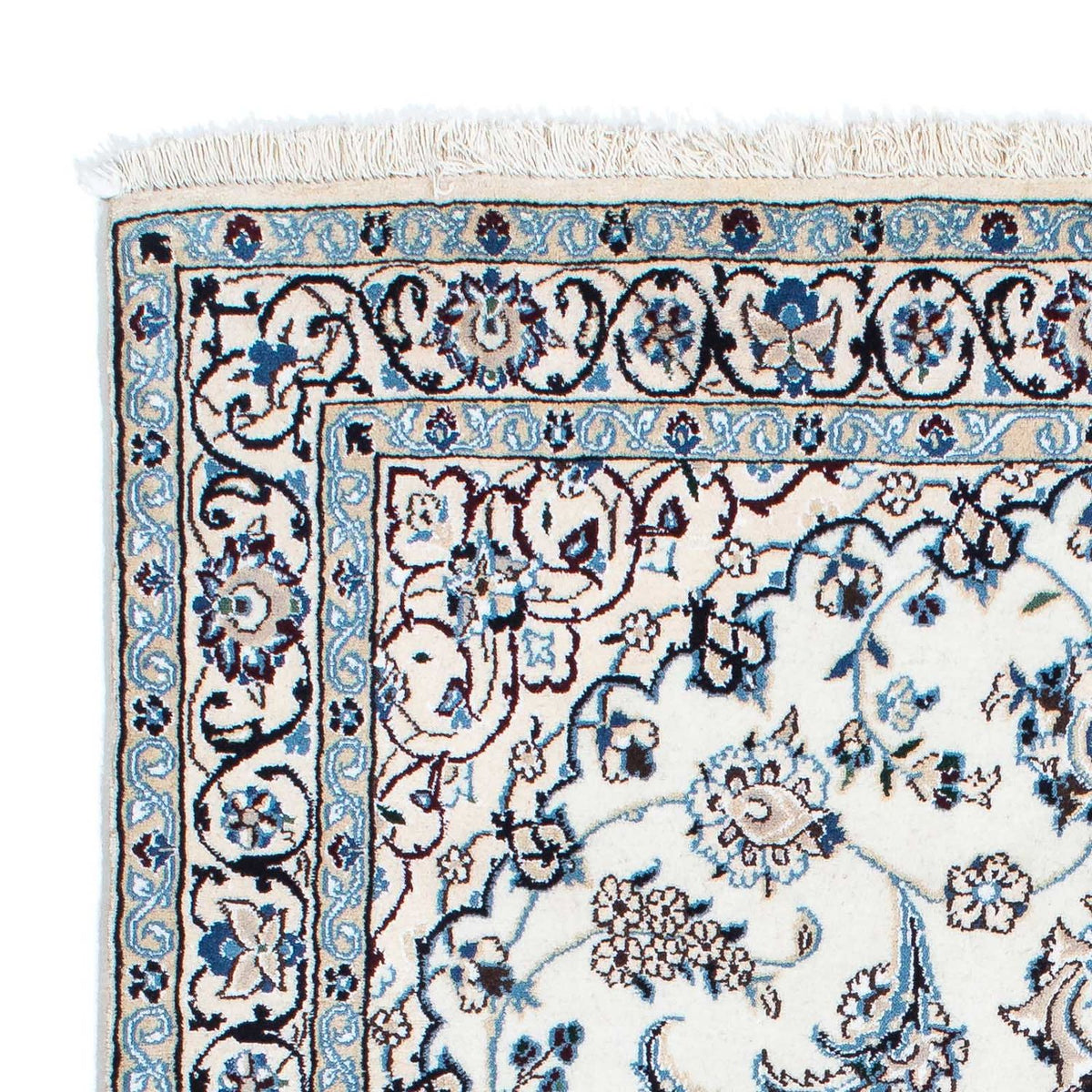 Persisk tæppe - Nain - Royal - 176 x 113 cm - beige