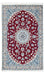 Løber Persisk tæppe - Nain - Royal - 177 x 107 cm - mørkerød