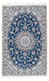 Persisk tæppe - Nain - Royal - 176 x 113 cm - blå