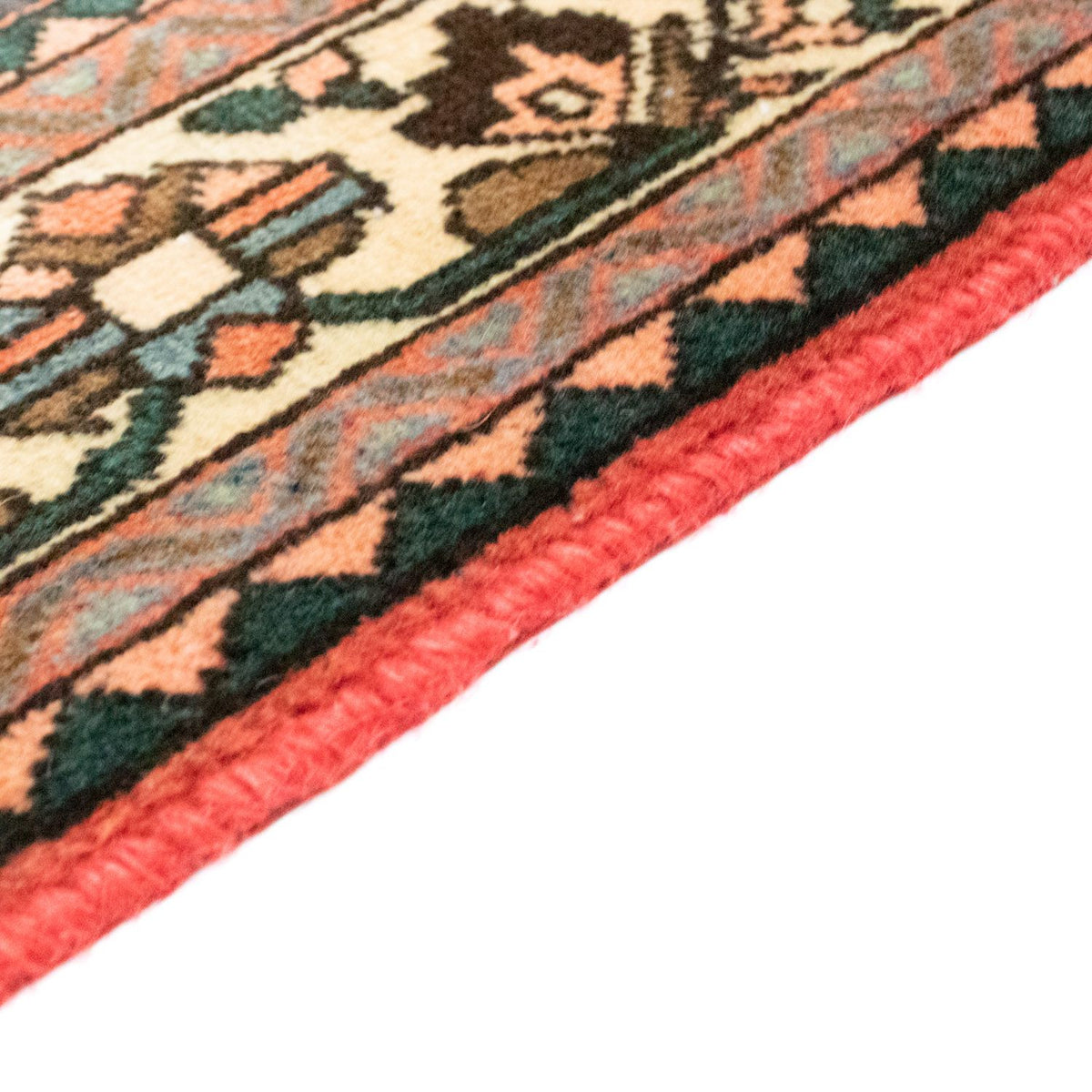 Persisk tæppe - Nomadisk - 191 x 149 cm - rød