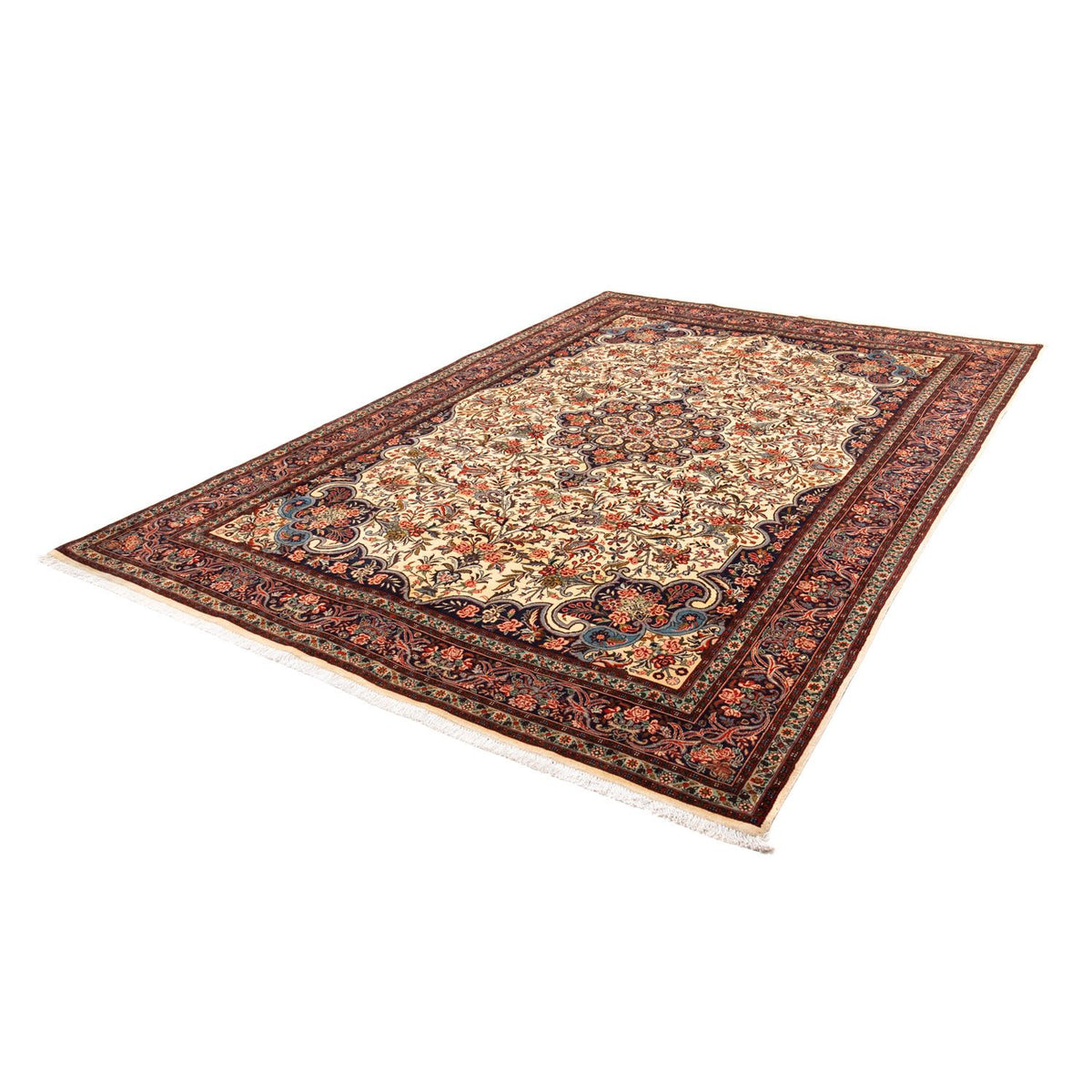 Persisk tæppe - Bijar - Royal - 296 x 198 cm - beige