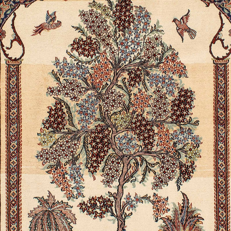 Persisk tæppe - Ghom - 210 x 135 cm - beige