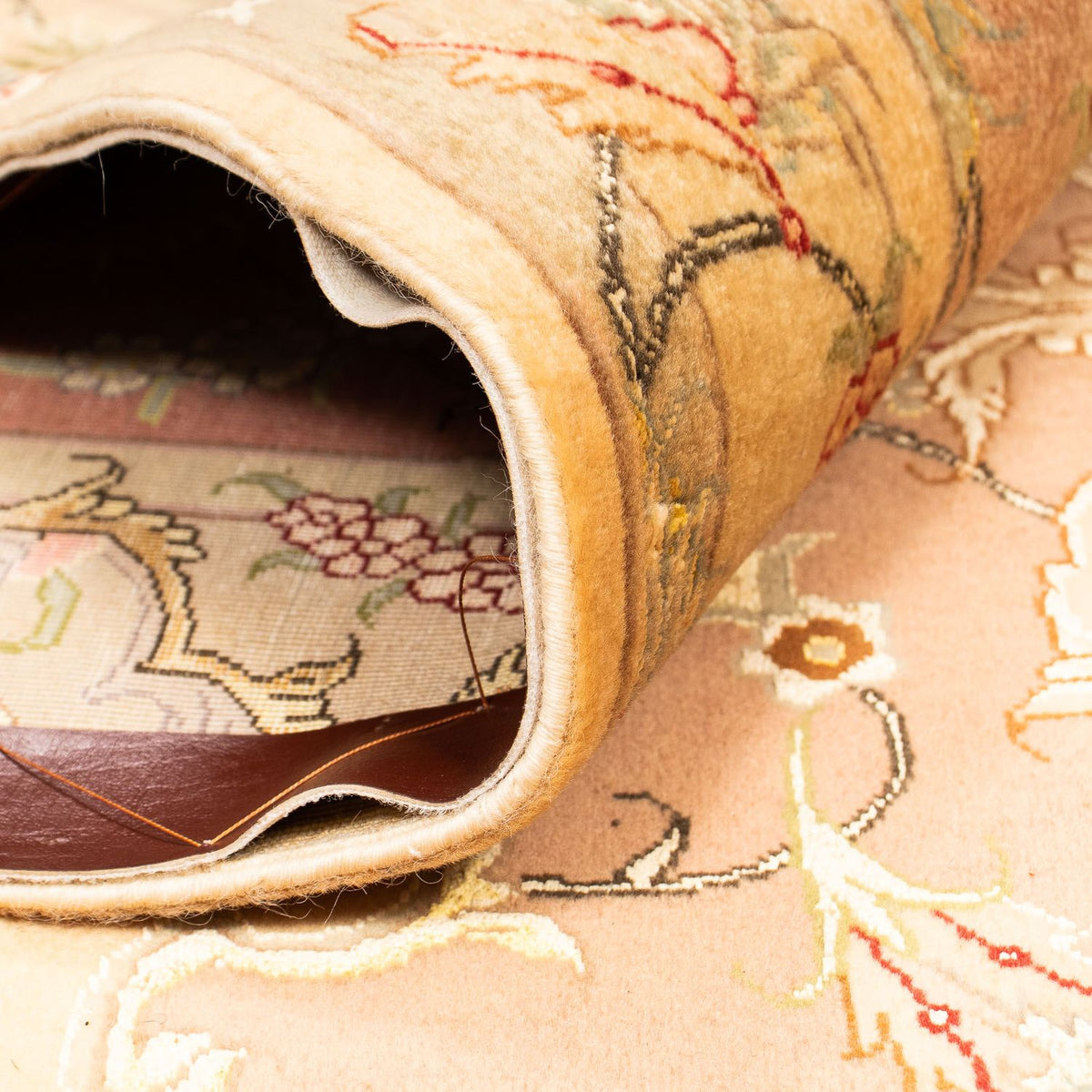 Persisk tæppe - Tabriz - Royal - 398 x 306 cm - guld