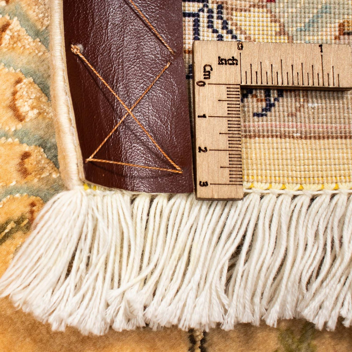 Persisk tæppe - Tabriz - Royal - 398 x 306 cm - guld