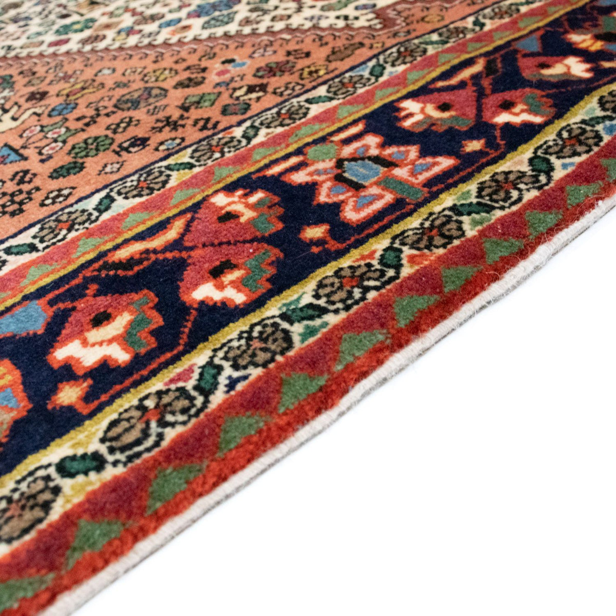 Persisk tæppe - Nomadisk - 193 x 149 cm - beige