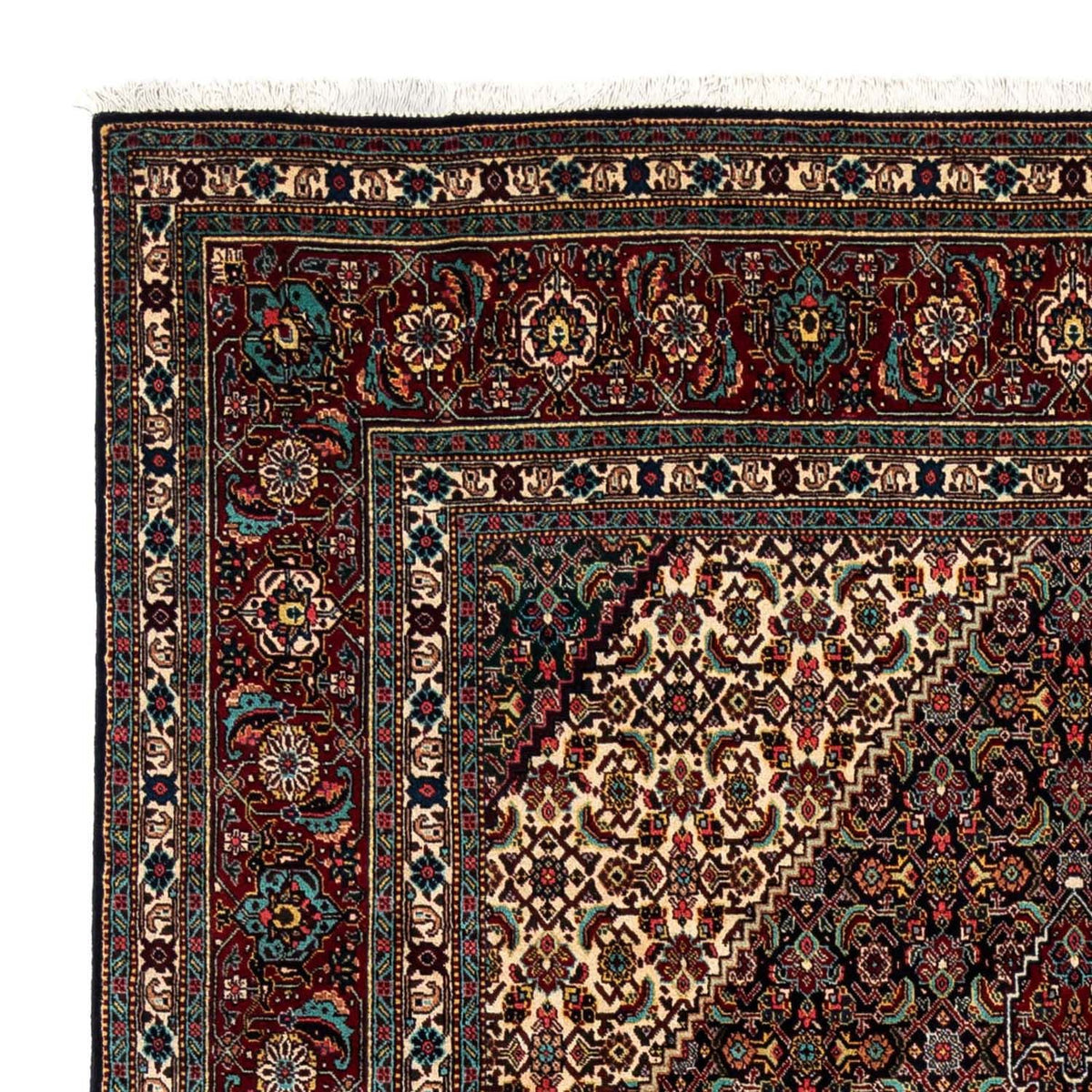 Persisk tæppe - Tabriz - Royal - 300 x 197 cm - mørkeblå