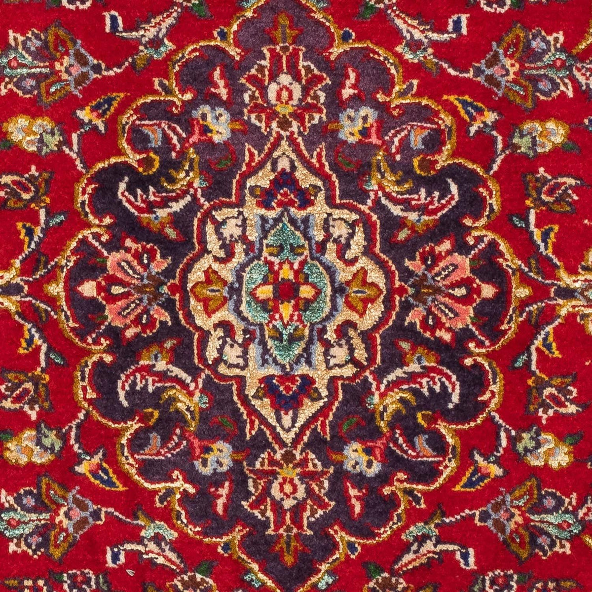 Persisk tæppe - Keshan - 120 x 78 cm - rød