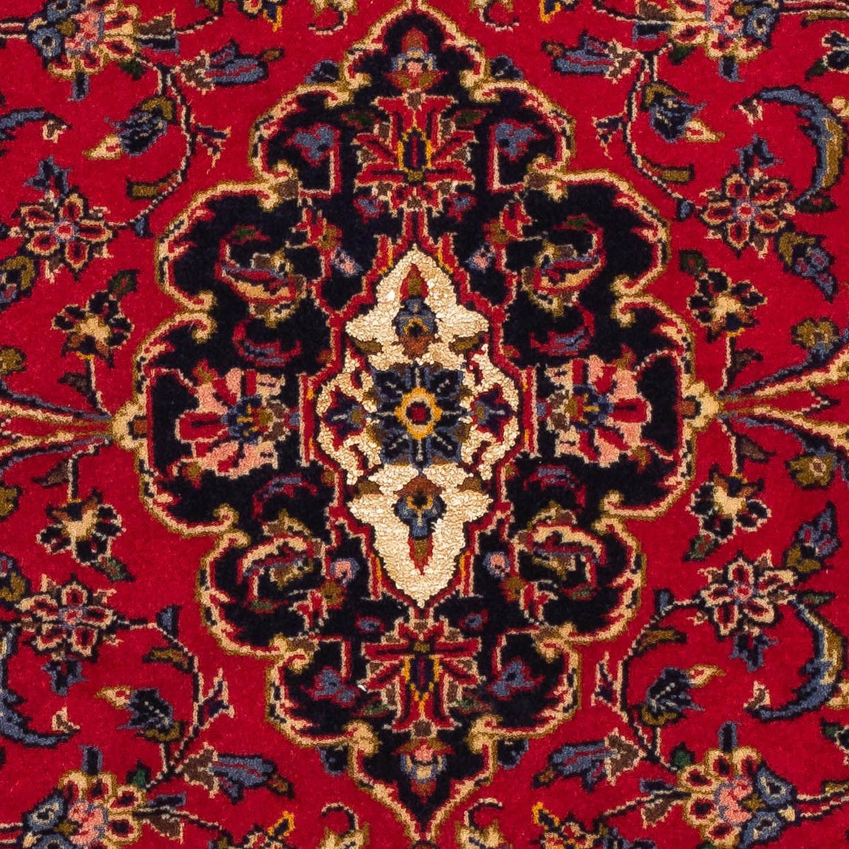 Persisk tæppe - Keshan - 113 x 73 cm - rød
