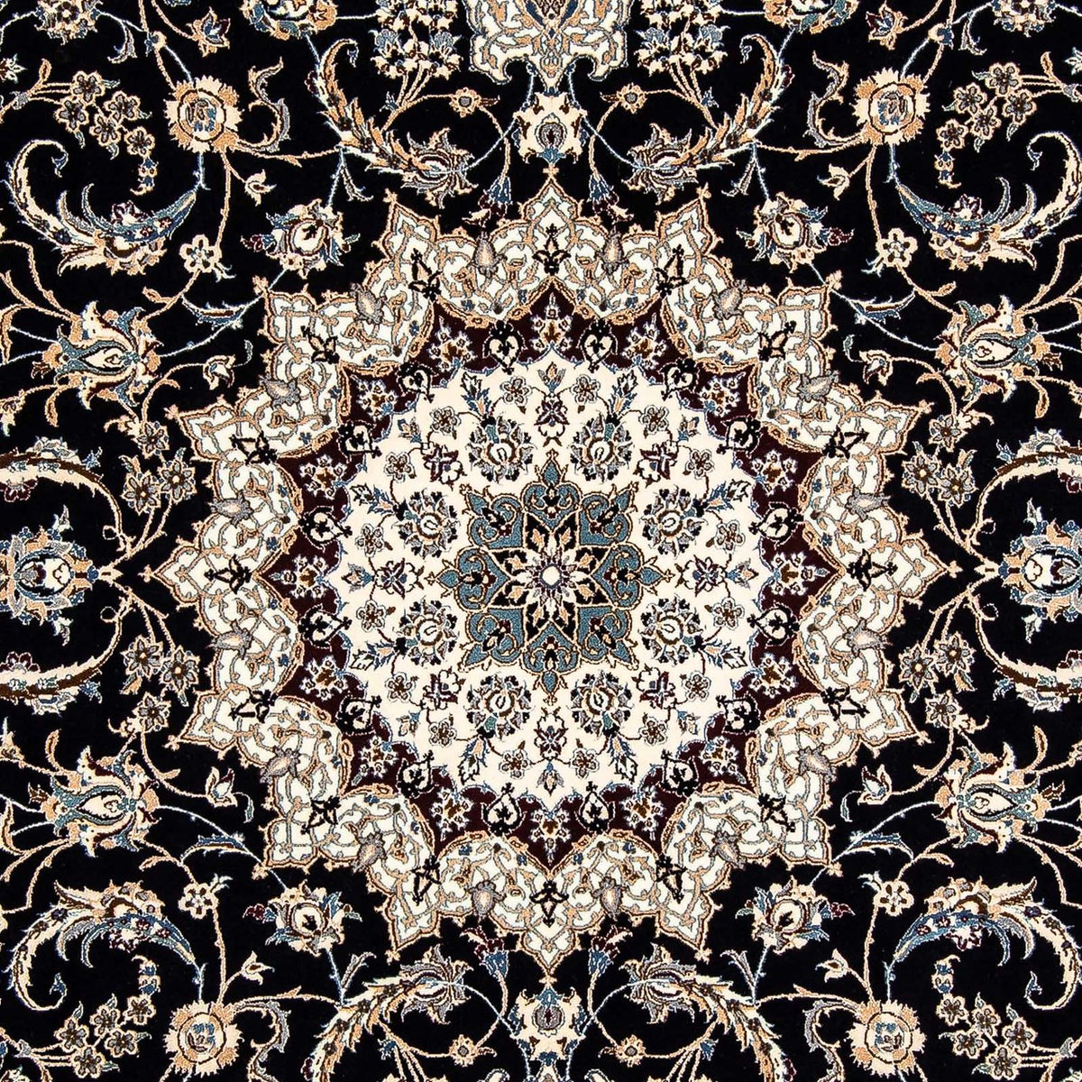 Persisk tæppe - Nain - Premium - 296 x 198 cm - beige