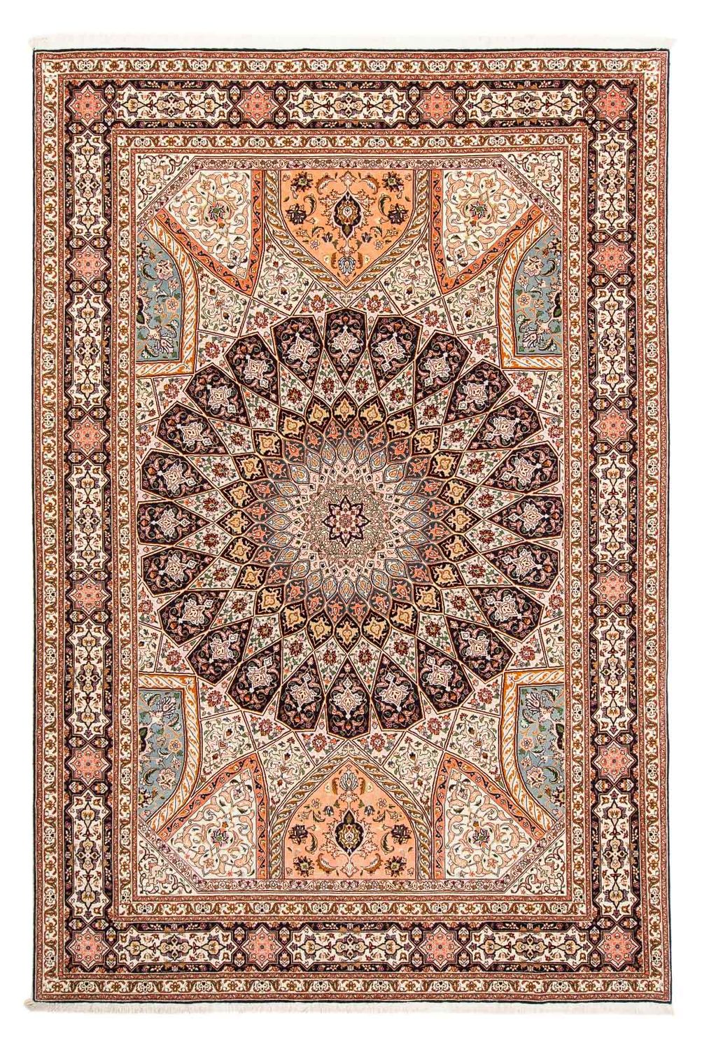 Persisk tæppe - Tabriz - Royal - 305 x 208 cm - flerfarvet