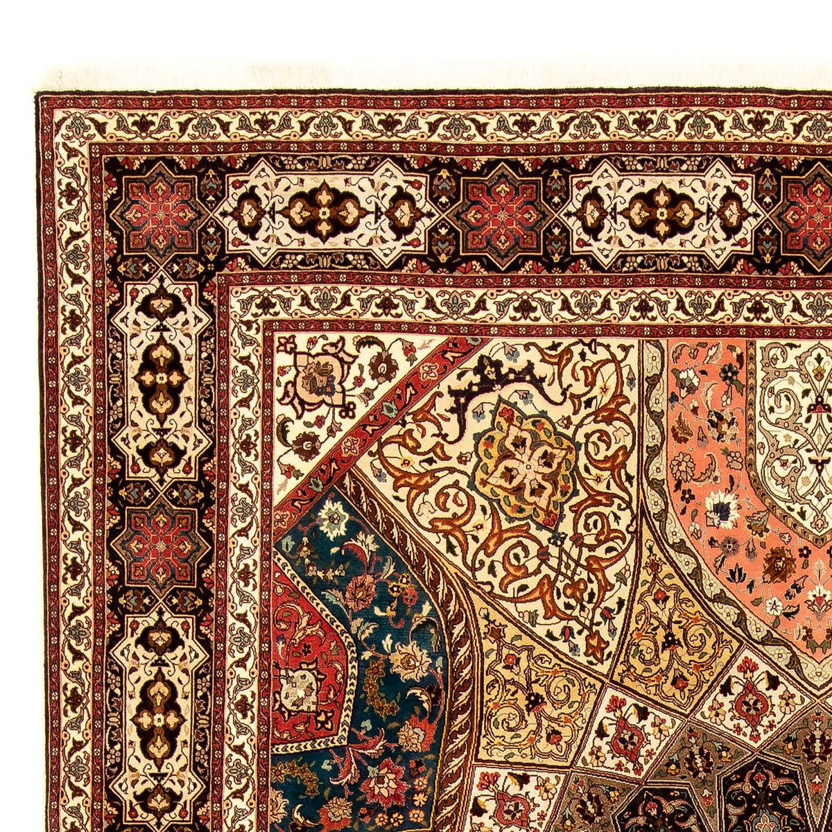 Persisk tæppe - Tabriz - Royal - 360 x 260 cm - flerfarvet