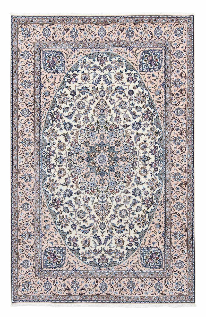 Persisk tæppe - Nain - Premium - 300 x 200 cm - beige