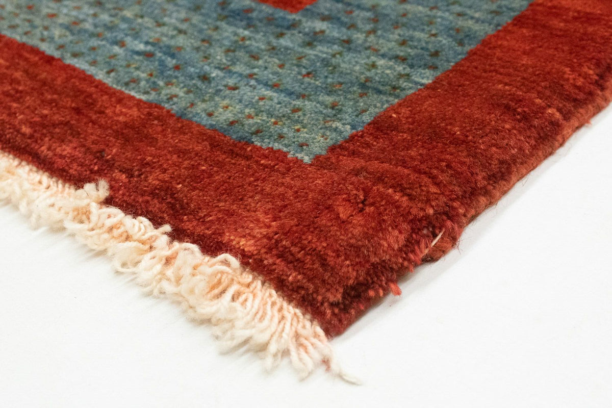 Løber Gabbeh Tæppe - Loribaft Persisk - 174 x 88 cm - rød