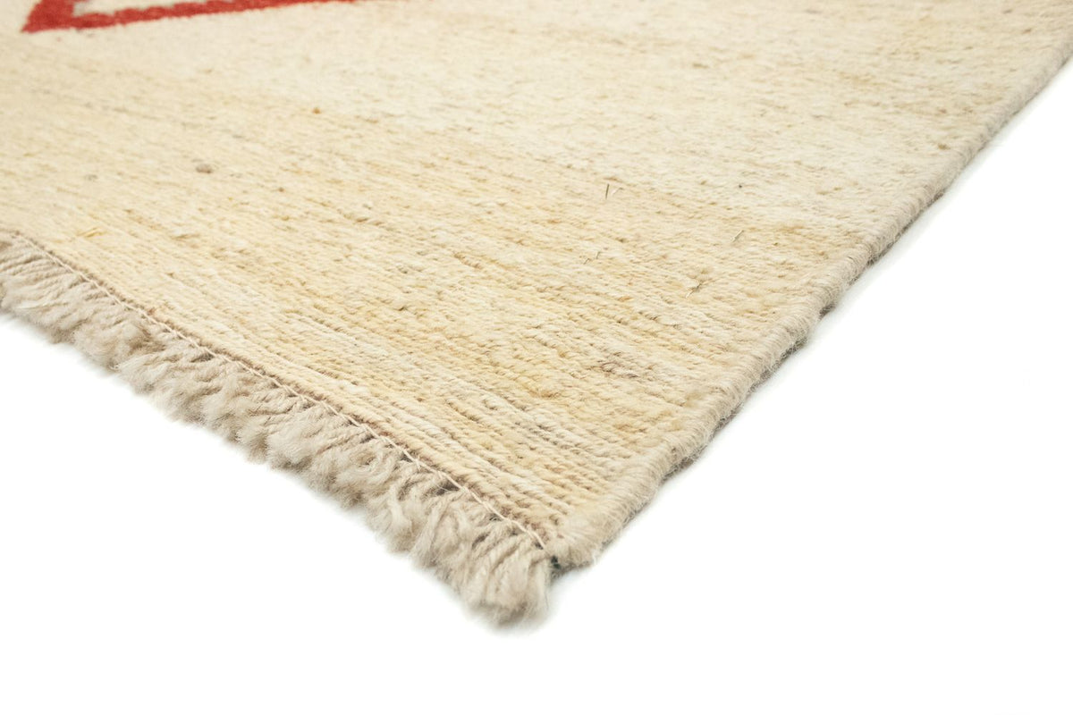 Gabbeh-tæppe - Persisk - 186 x 125 cm - beige