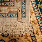 Silketæppe - China Silk - 183 x 122 cm - mørkerød