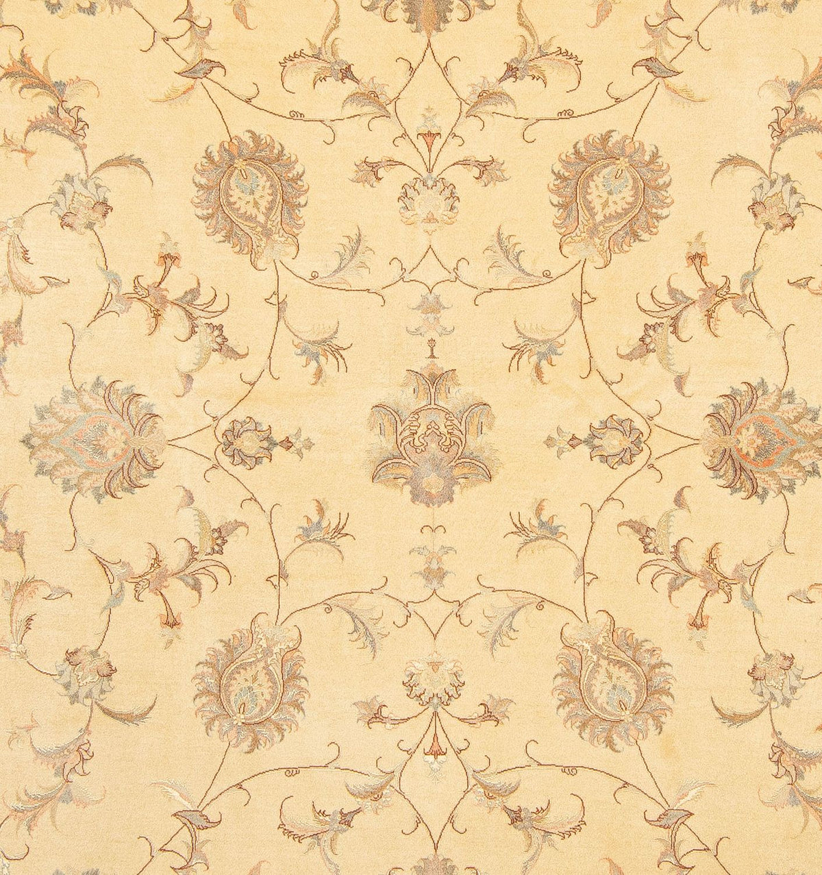 Persisk tæppe - Tabriz - Royal - 242 x 202 cm - beige