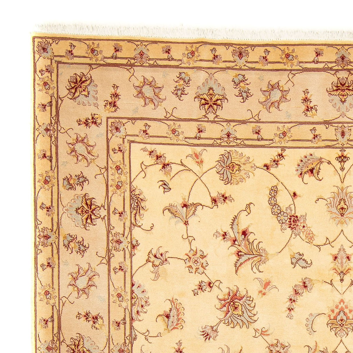 Persisk tæppe - Tabriz - Royal - 256 x 200 cm - beige