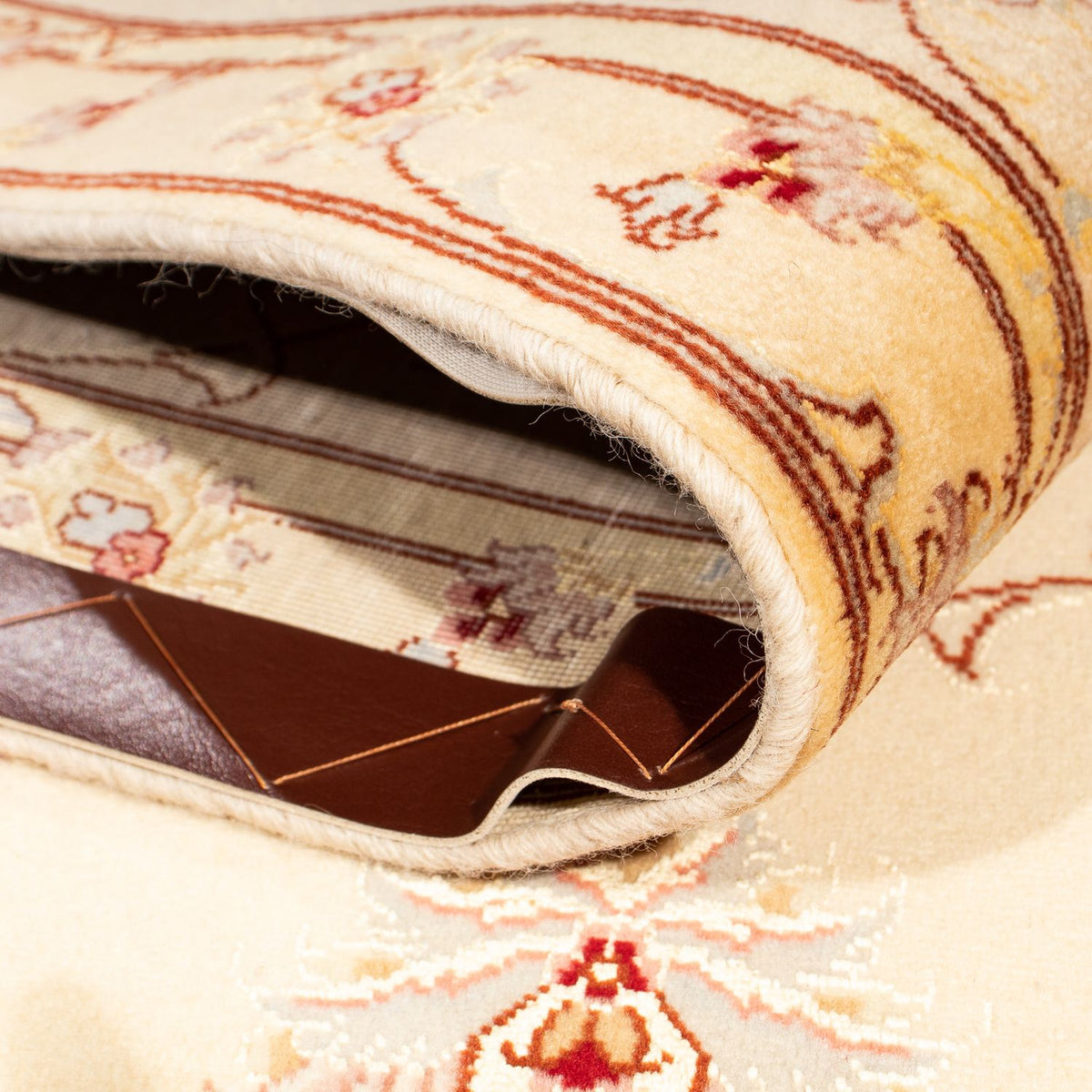 Persisk tæppe - Tabriz - Royal - 256 x 200 cm - beige