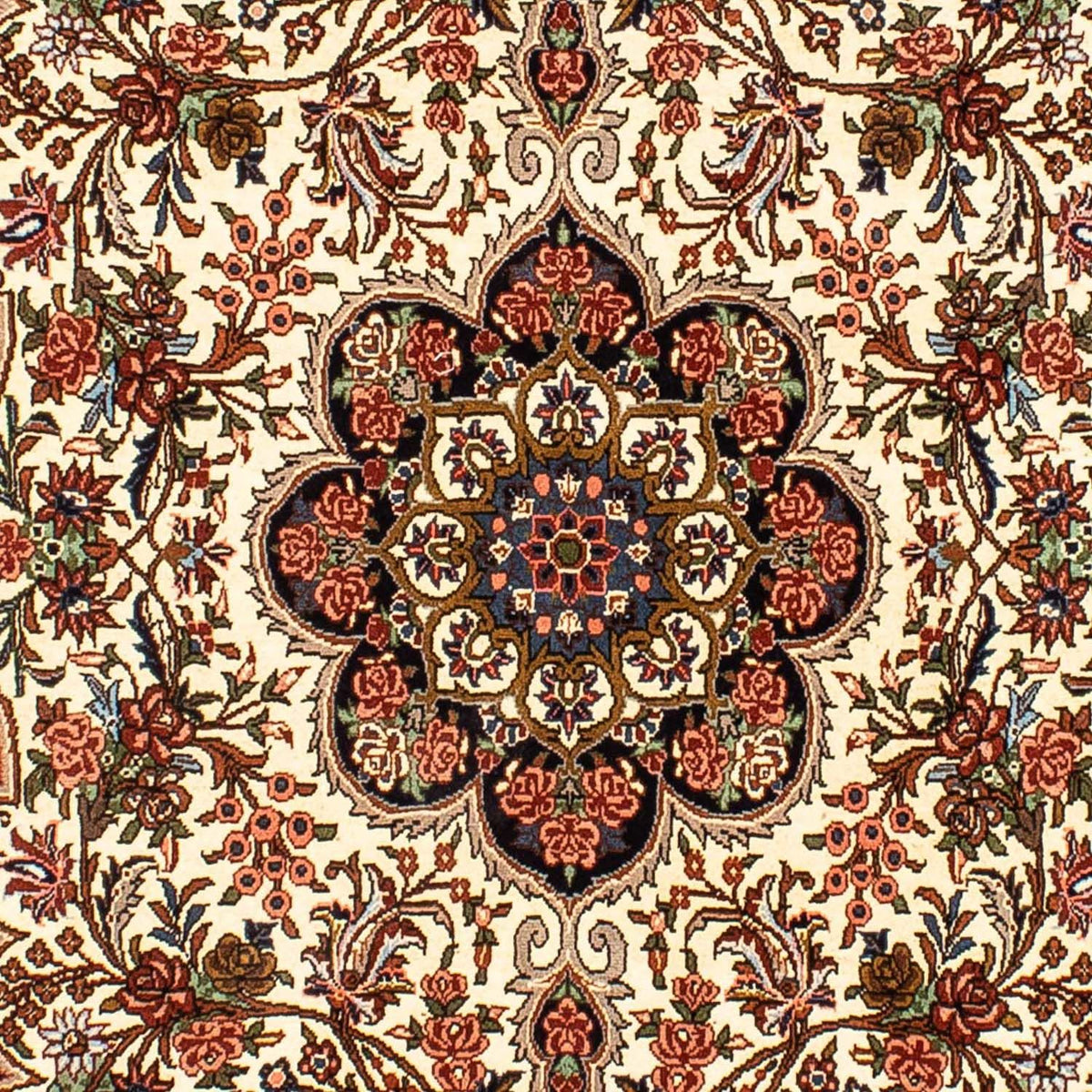Persisk tæppe - Bijar - 211 x 139 cm - beige