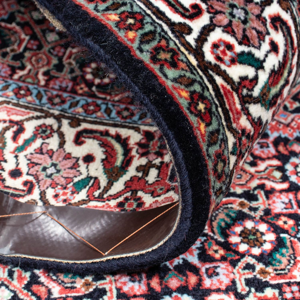 Persisk tæppe - Bijar - 207 x 131 cm - flerfarvet