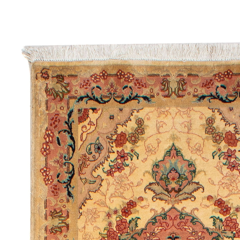 Løber Persisk tæppe - Tabriz - Royal - 295 x 78 cm - lys brun