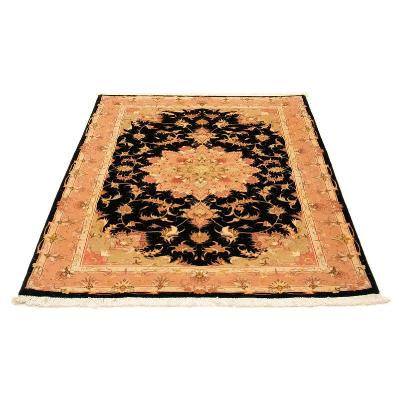 Persisk tæppe - Tabriz - Royal - 154 x 105 cm - sort