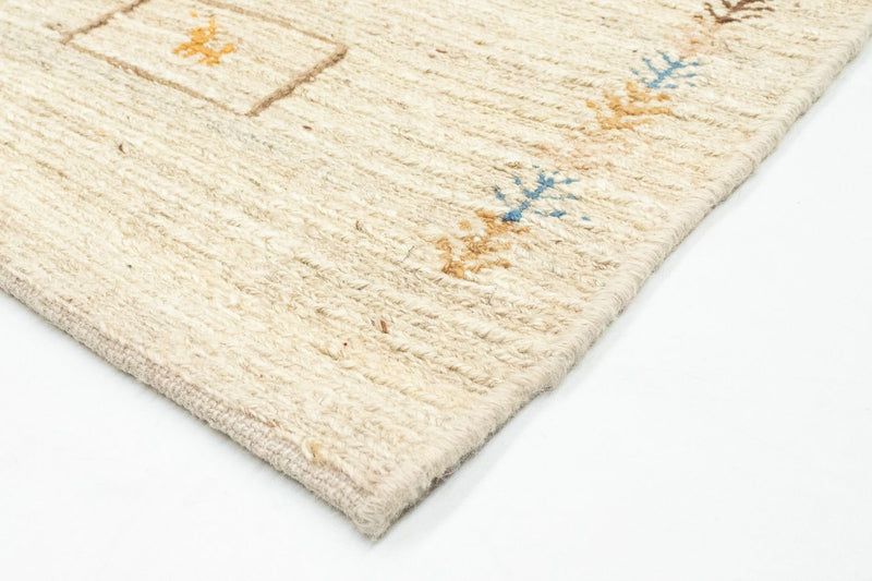 Gabbeh-tæppe - Persisk - 166 x 113 cm - beige